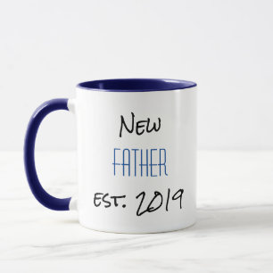 Caneca Novo Pai Divertido DNA Parente Familiar