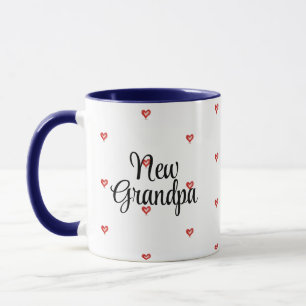 Caneca Novo Presente para Avô, Nós Te Amamos Vovô, Vovô
