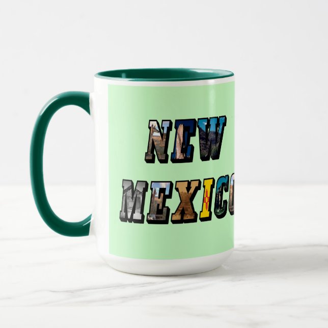 Caneca Novo Texto da Imagem do México (Esquerda)