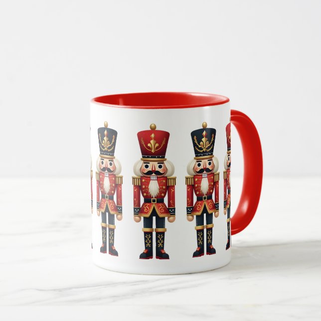 Caneca Noz-cracker Soldiers Natal (Frente Esquerda)