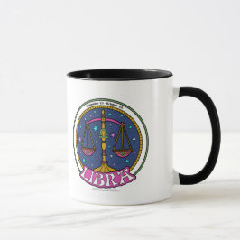 Caneca NP Libra Black Ringer Mug
