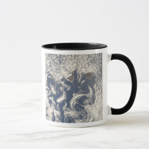 Caneca Nuble-se vortices na área das Ilhas Canárias