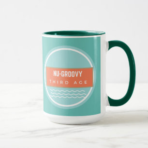 Caneca Núcleo de pêssego de chá de terceira idade