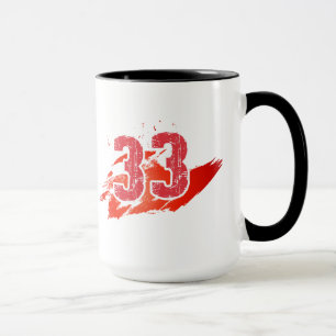 Caneca Número 33