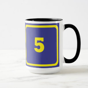 Caneca Número 5