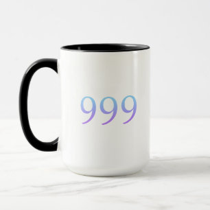 Caneca Número de anjo 999