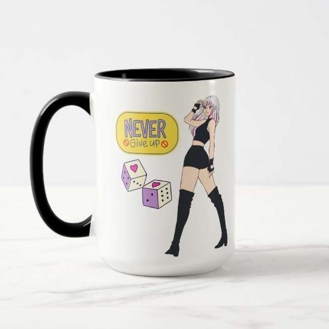 CANECA NUNCA DESISTA (Esquerda)