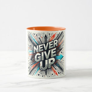 Caneca Nunca Desista Da Resiliência