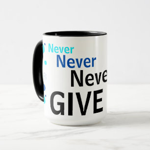 Caneca "Nunca Desista" Energias Mug