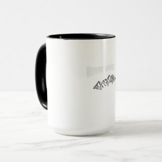 Caneca Nunca Desistir De Mug