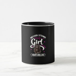 Caneca Nunca Fique Entre Uma Garota E Sua Terra Nova
