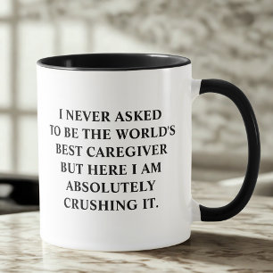 Caneca Nunca Pedi Para Ser O Melhor Responsável Do Mundo
