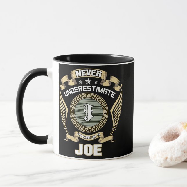 CANECA NUNCA_SUBESTIME_O_PODER_DE_UM_JOE (Com Donut)