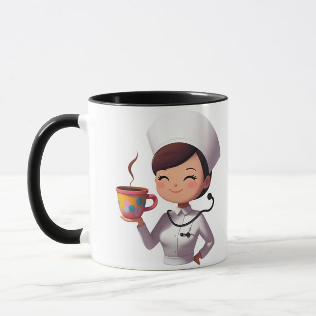 Caneca Nurse Coffee Lover Mug (Esquerda)