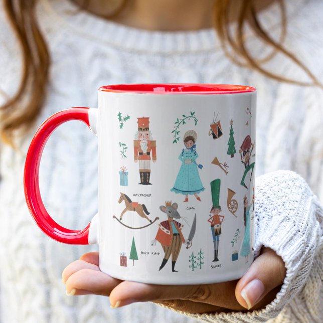Caneca Nutcracker | Natal | Mug (Criador carregado)
