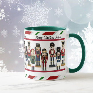 Caneca Nutcracker Personalize Name (Personalizar nome) e