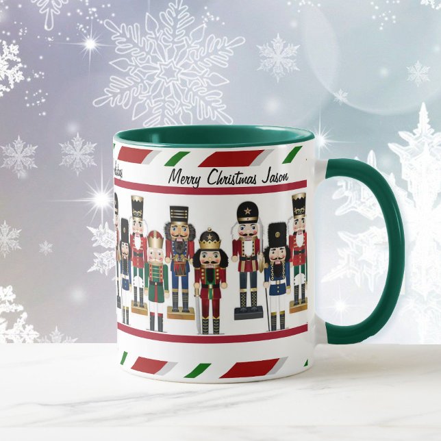 Caneca Nutcracker Personalize Name (Personalizar nome) e  (Criador carregado)