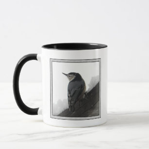 Caneca Nuthatch de peito branco