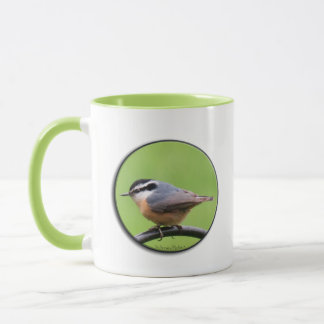 Caneca Nuthatch de peito vermelho
