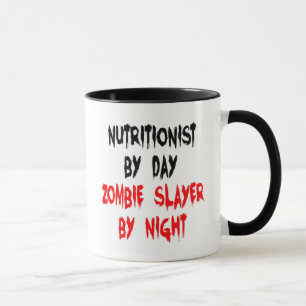Caneca Nutricionista Zombie Slayer