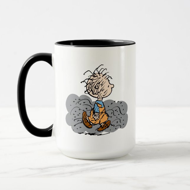 Caneca Nuvem Andando Pigpen (Esquerda)