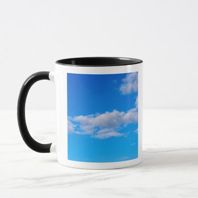 Caneca nuvens cúmulos sobre a Antártica Ocidental (Esquerda)