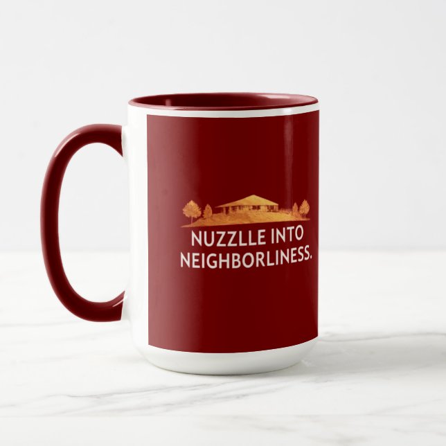Caneca Nuzzle em Mug de Vizinhança (Esquerda)