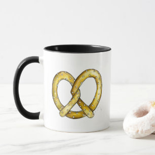 Caneca NYC Nova Iorque Salty Soft Pretzel Foodie