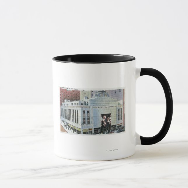 Caneca NYC, Nova York42nd Street View of Terminals (Vista (Direita)