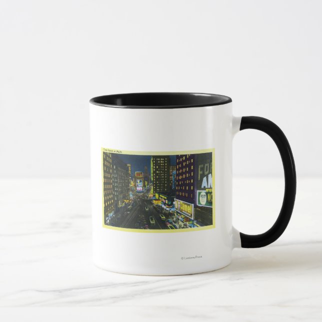 Caneca NYC, Nova YorkView da Times Square na Noite nº 1 (Direita)