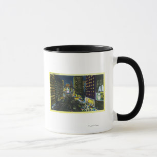 Caneca NYC, YorkView novo do Times Square na noite # 1