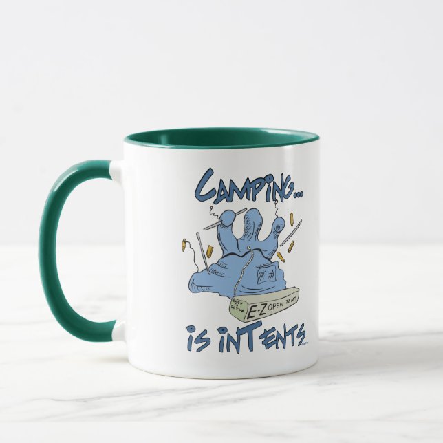 Caneca O acampamento é intenção (Esquerda)