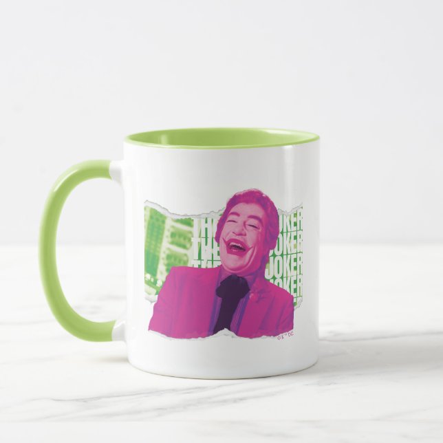 Caneca O Álbum de Recortes do Coringa Riso (Esquerda)