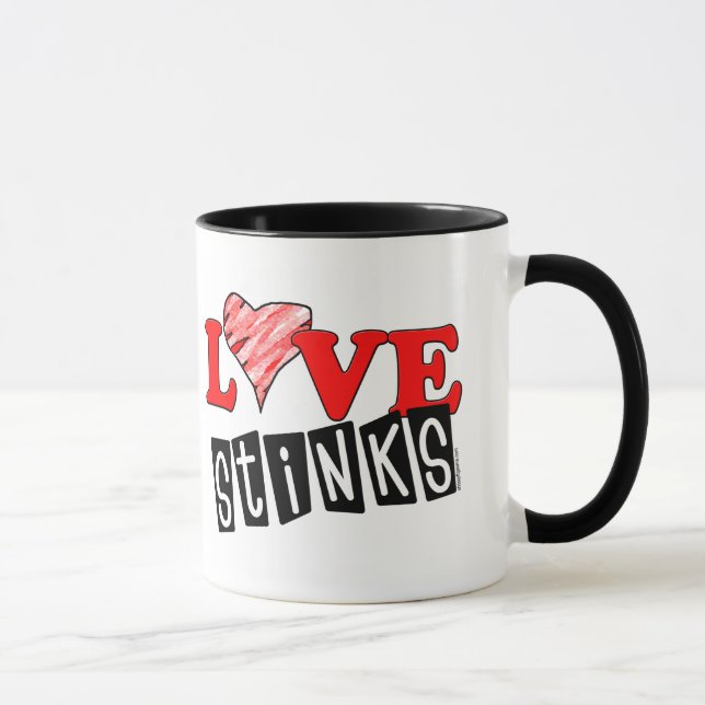 Caneca O Amor Cheira Presentes (Direita)