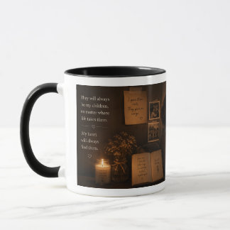 Caneca O Amor de uma Mãe Nunca Deixa