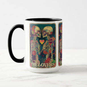 Caneca O Amor Eterno Breve Aqui! ☕ 💀 ❤️ Tarot Dos Amante