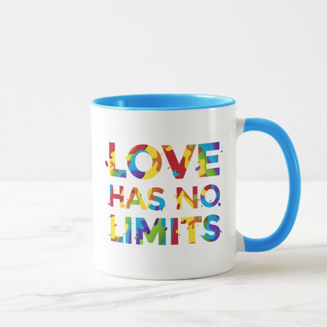 Caneca O Amor Não Tem Limites (Direita)