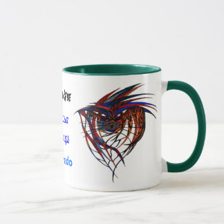 Caneca O animal lateral selvagem