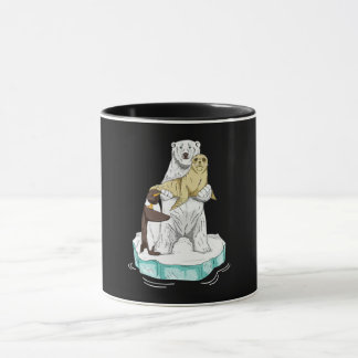 Caneca O aquecimento global da consciência das alterações
