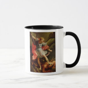 Caneca O arcanjo Michael que derrota a satã