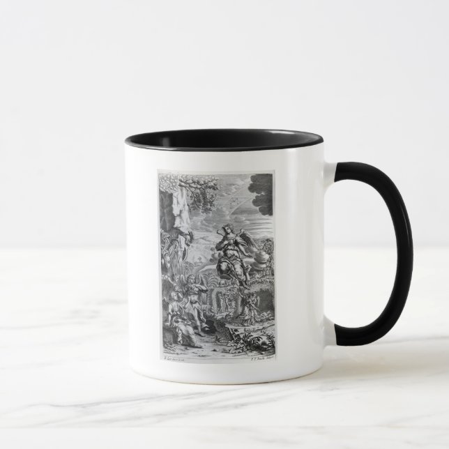 Caneca O arcanjo Uriel informa Gabriel (Direita)