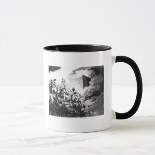 Caneca O ataque de Badajoz, o 6 de abril de 1812