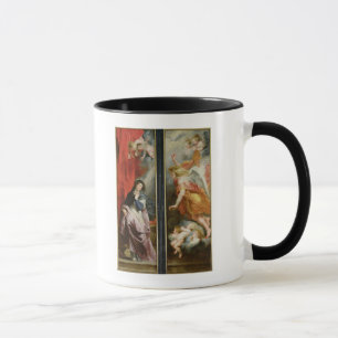 Caneca O aviso, do reverso do