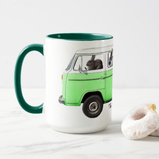 Caneca O Blog Bunbrary Bus Mug Green