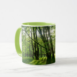 Caneca O bosque na primavera