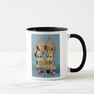 Caneca O Buddhas Prabhutaratna e Sakyamuni