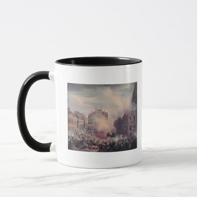 Caneca O Burning do d'Eau do castelo (Esquerda)
