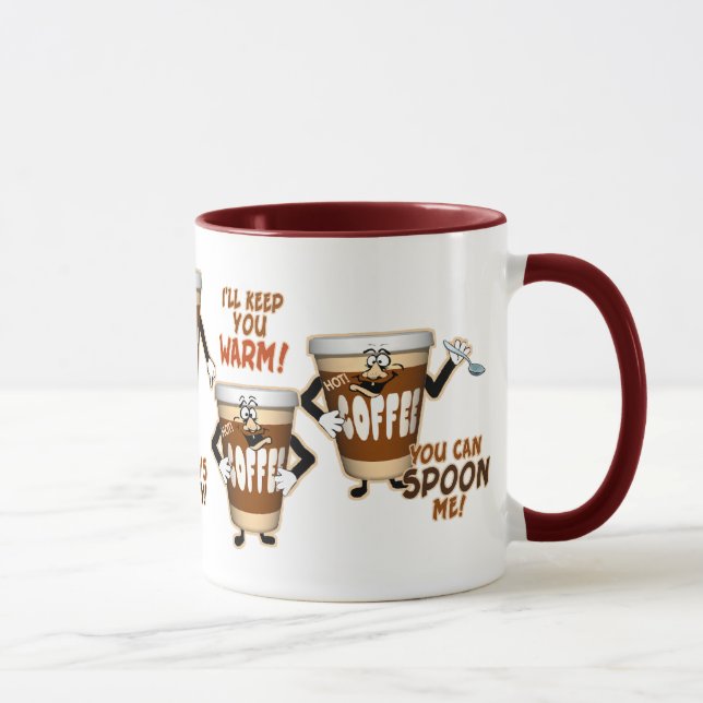 Caneca O café o mais engraçado (Direita)
