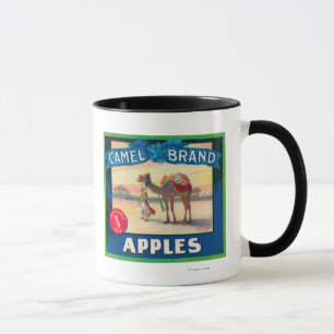 Caneca O camelo Apple etiqueta - o estado de Washington