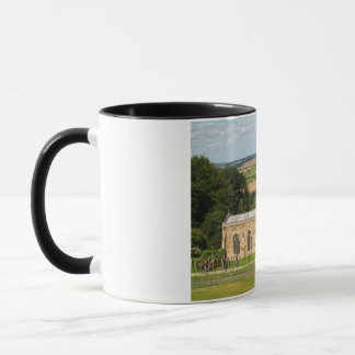 Caneca O campo inglês representa o castelo de Rockingham